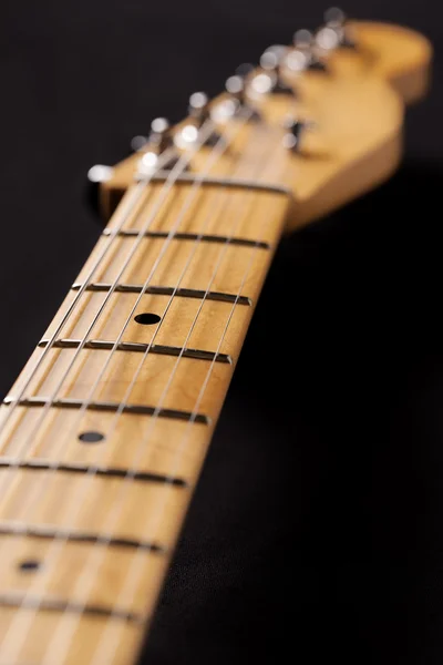 Close-up of a guitar neck — Stock Photo, Image