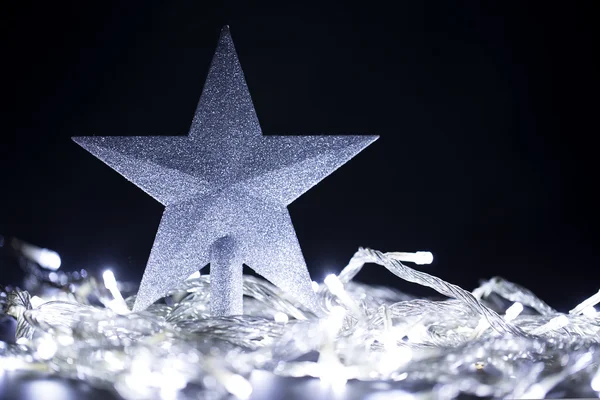 Kerstster met kerst verlichting blubs — Stockfoto © bluesnote #74164741 Kerstster met kerst verlichting blubs — Stockfoto © bluesnote #74164741