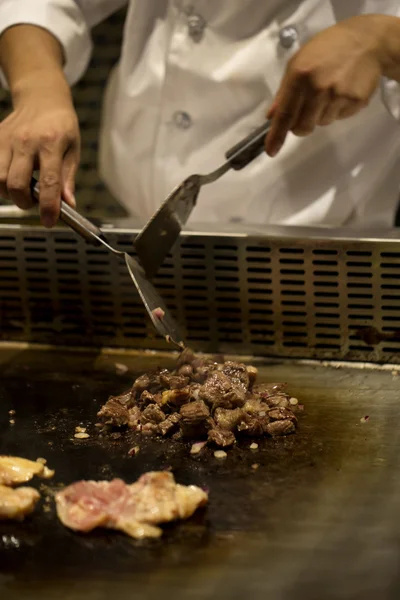 Tapanyaki, cucina giapponese — Foto Stock