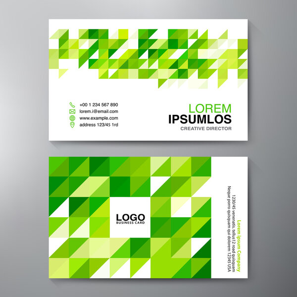 Современная визитная карточка.