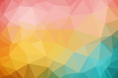 soyut çokgen geometrik arka plan. 