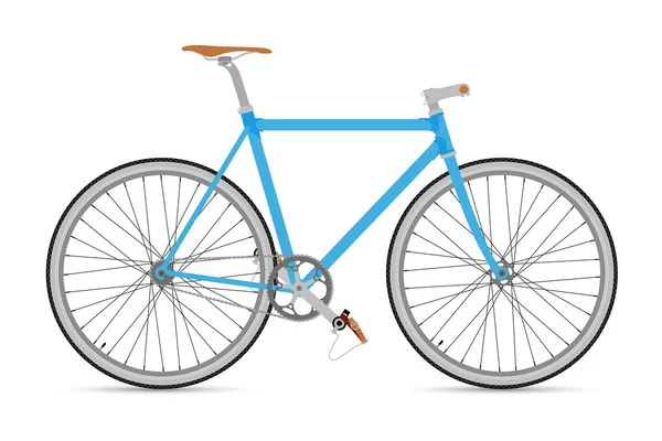 Bicicleta de engranaje fijo — Vector de stock