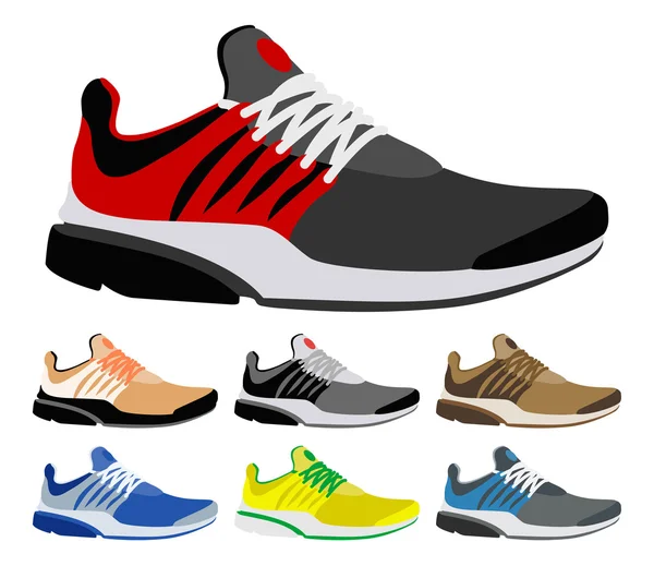 Sport shoes — Stock Vector