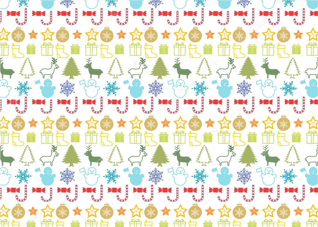 Christmass seamless pattern