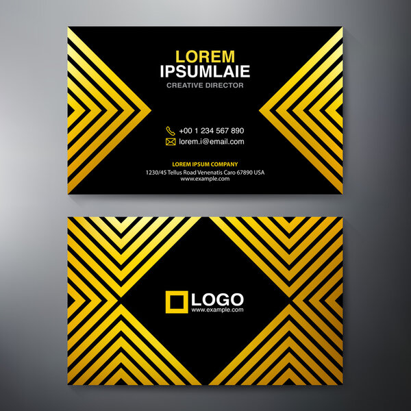 Современная визитная карточка