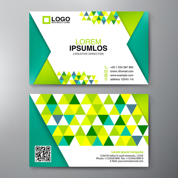 Современная визитная карточка