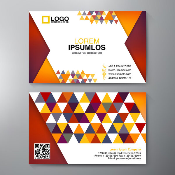 Современная визитная карточка