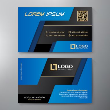 Modern Kartvizit Tasarım Şablonu.