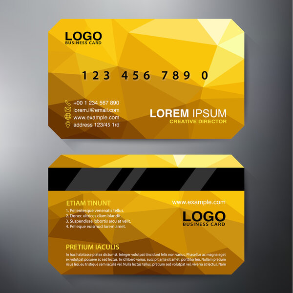 Современная визитная карточка.