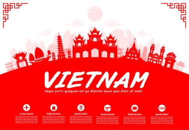 Vietnam seyahat yerler.