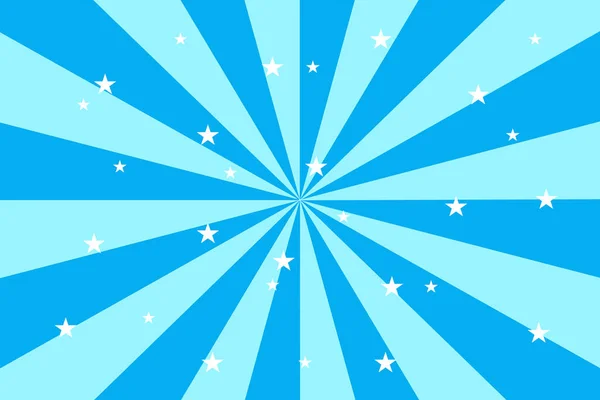 Krásná Abstraktní Modrými Paprsky Sněhovými Vločkami Sluneční Textura Vektorová Půltónová — Stockový vektor