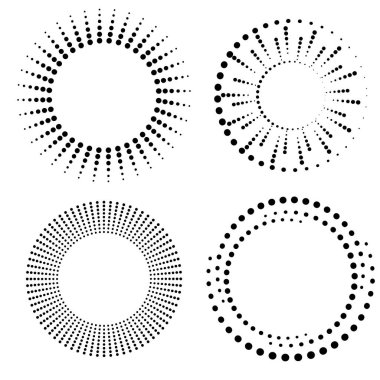 Yarım tondan şık ışınlar. Güneş dokusu. Eski model. Soyut şablonu soldur. Hisse senedi. EPS 10.