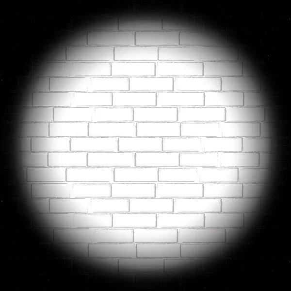 Φανός Φωτισμένος Τοίχος Σκούρο Φόντο Νυχτερινό Φόντο Εικονογράφηση Διανύσματος Στοκ — Διανυσματικό Αρχείο