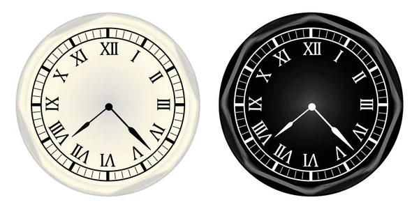 Uhr Icon Vektor Uhr Zeitsymbol Archivbild Vektorillustration Eps — Stockvektor