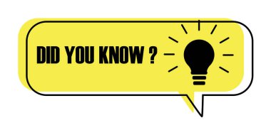 Mesajı olan ikon ampulü biliyor. Ampul simgesi vektörü. Yaratıcı fikir afişi. Vektör çizimi. EPS 10.