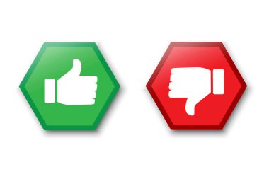 Hoşlanmamak gibi, herhangi bir amaç için harika bir tasarım. Sosyal medya ikonu. Vektör çizimi. Resim yükle.