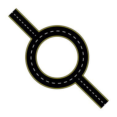 Konsept tasarım yolu. Seyahat konsepti. Çizgi vektör simgesi. Üst Manzara. Vektör çizimi. Resim yükle.