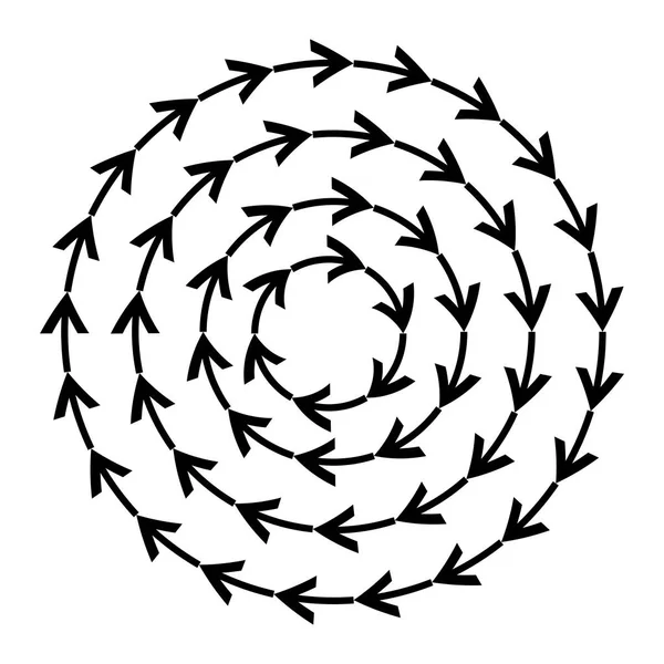 Flechas circulares. Gráfico ícone vetor definido. Assinatura do cursor. Ícone de reciclagem. Ícone para a frente. Ilustração vetorial. Imagem de stock. — Vetor de Stock