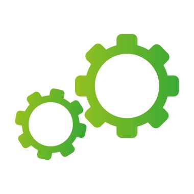 Sistem ayarları simgesi. Mekanik işlem vektörü. Mühendislik vites sembolü. Profesyonel teknik araç sistemleri. EPS 10.