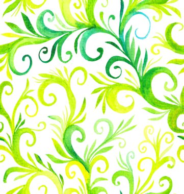 Suluboya tekniğiyle çizilmiş çiçek desenli bir el. Yüksek kaliteli illüstrasyon