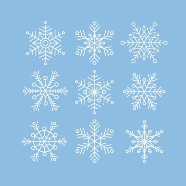 Elinde hediye olan bir kadın. Vektör illüstrasyonu