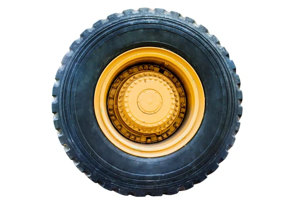 Side view of truck wheel — Stock Photo, Image