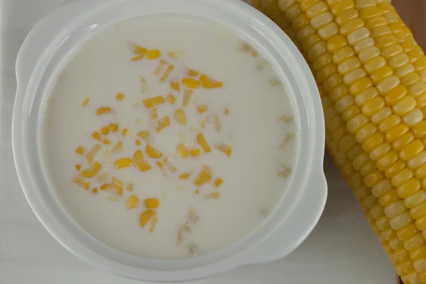 Corn Soup — Stock Photo, Image