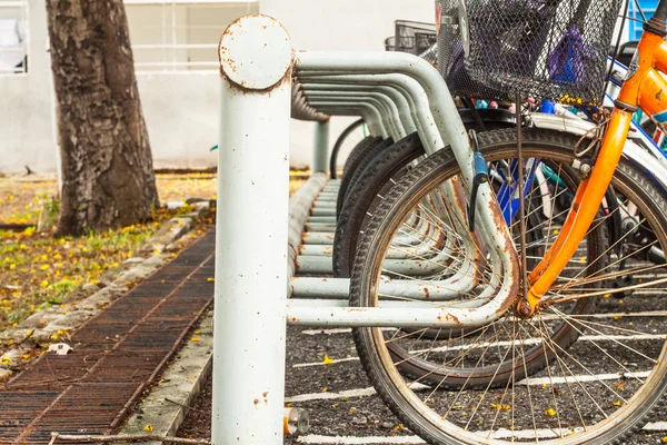 Parkingi rowerowe — Zdjęcie stockowe