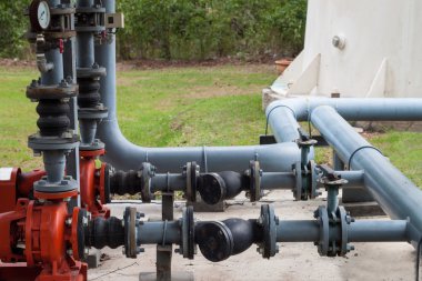 su pompalama ve borular