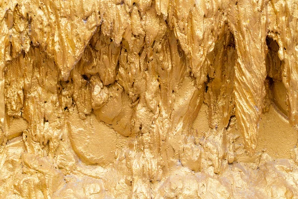 Golden cement wall — Stock Photo, Image