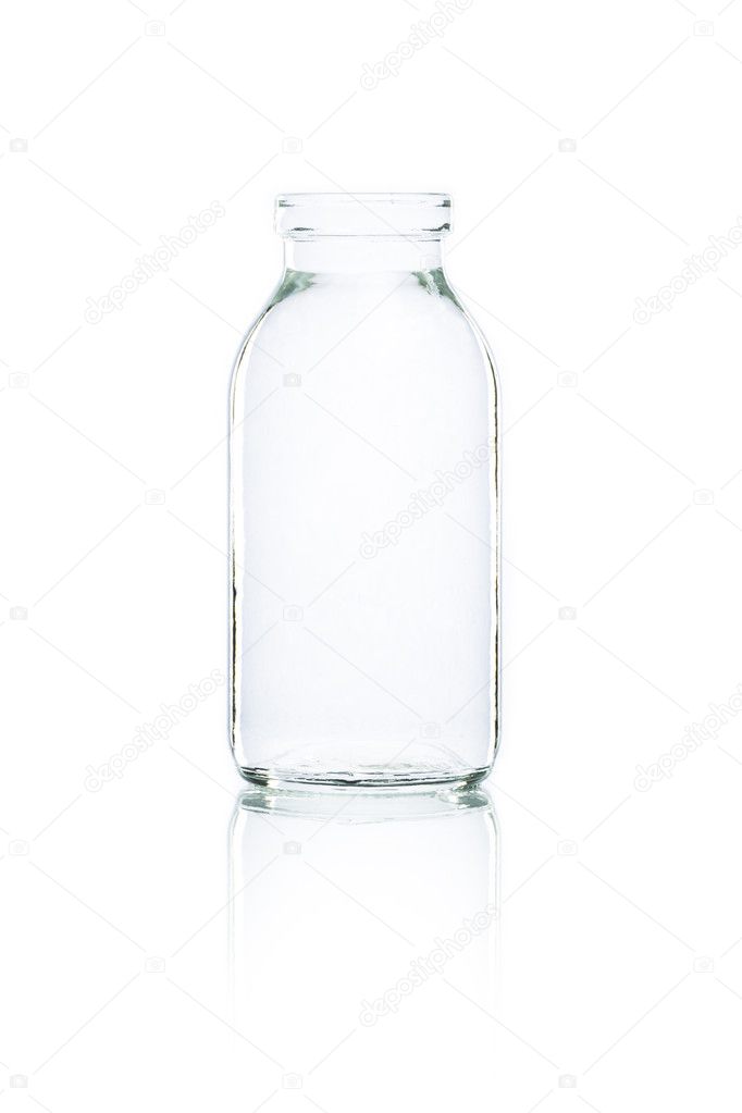 empty glass bottle