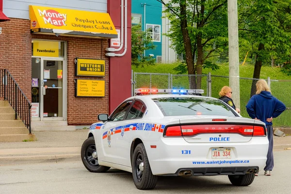 Saint John Nouveau Brunswick Canada 1Er Juillet 2015 Une Voiture — Photo