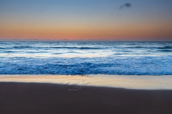 Nascer Sol Beira Mar Macmasters Beach Costa Central Nsw Austrália — Fotografia de Stock