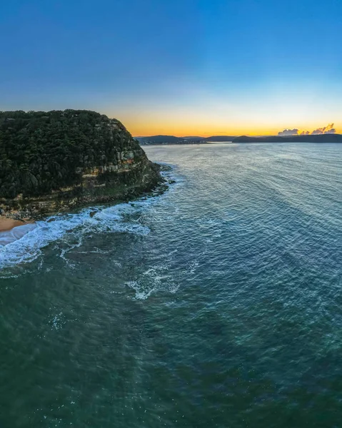 Soluppgång Havsutsikt Från North Pearl Beach Central Coast Nsw Australien — Stockfoto