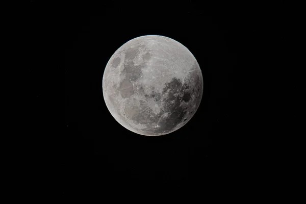Éclipse Lunaire Pleine Lune Mai 2021 Killcare Beach Nsw Australie — Photo