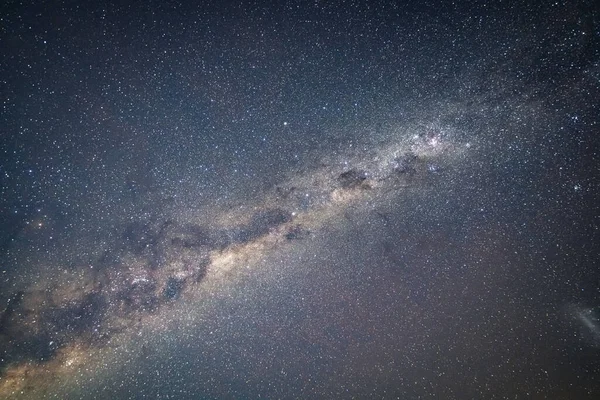 Cielo Notturno Con Lattea Nube Magellanica Broke Nella Regione Hunter — Foto Stock