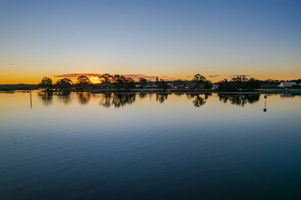 Forster Tuncurry Twin Towns Sit Wallis Lake Meets Ocean Coolongolook — Stock Photo, Image