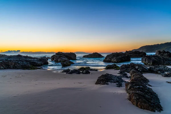 Frühmorgendliches Seeblick Burgess Beach Forster Tuncurry Der Barrington Coast Nsw — Stockfoto