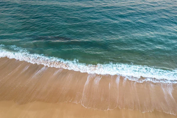 Výhled Moře Písek Při Východu Slunce Putty Beach Národním Parku — Stock fotografie