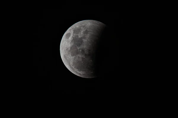 Éclipse Lunaire Pleine Lune Mai 2021 Killcare Beach Nsw Australie — Photo