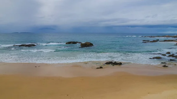 Mystery Bay Beach Ligger Ved Liten Kystby New South Wales – stockfoto