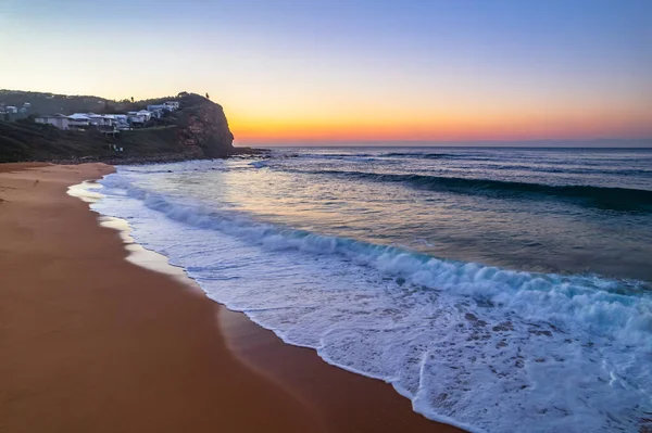 Central Coast Nsw Avustralya Copacabana Berrak Gökyüzü Ile Gün Doğumu — Stok fotoğraf