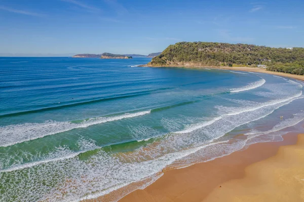 Aerial View Great Outdoors Fresh Air Umina Beach Central Coast — Stock Photo, Image