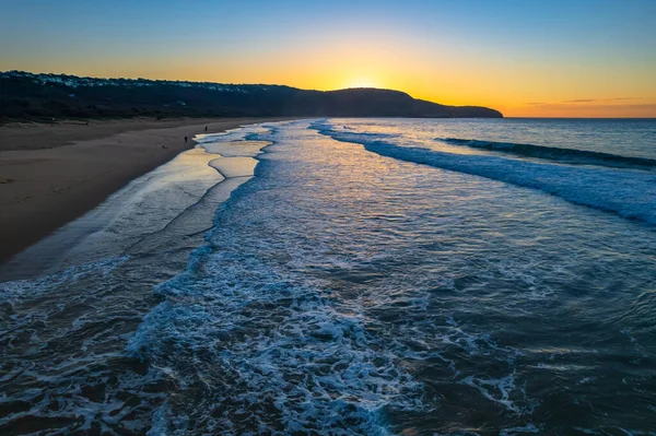 Fly Sunrise Seascape Killcare Beach Central Coast Nsw Αυστραλία — Φωτογραφία Αρχείου