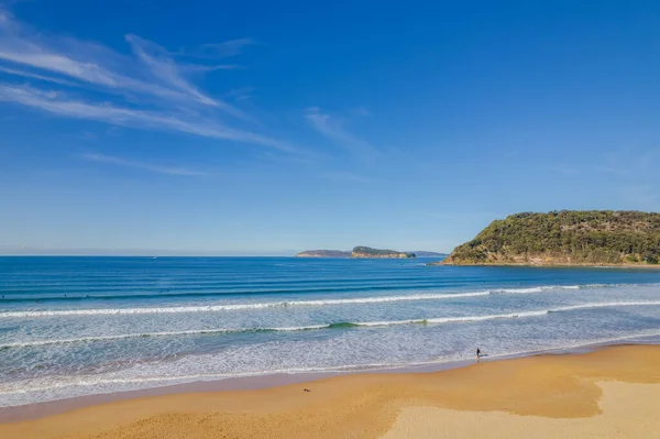 Aerial View Great Outdoors Fresh Air Umina Beach Central Coast — Stock Photo, Image