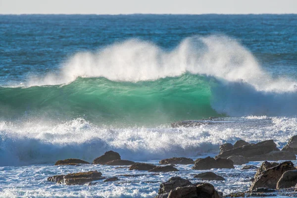 Vroeg Ochtend Surfen Met Tot 8Ft Golven Macmasters Beach Aan — Stockfoto
