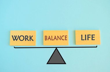İş ve aile arasındaki uyum ve denge kavramı.