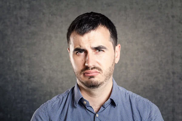 Disgusted man — Stock Photo, Image