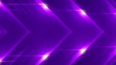 Hareketli ışık çizgileri olan soyut bir arkaplan. Kusursuz döngülü video