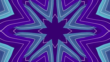 Geometrik soyut arkaplan. Kusursuz döngülü video